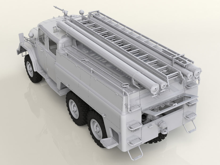 ICM Models 35902 1/35 Chernobyl #2 Fire Fighters (AC-40-137A Firetruck Figures Set) Model Kit
