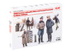 ICM Models 48086 1/48 WWII German Luftwaffe Pilots & Ground Personnel (Winter Uniform) Figures Model Kit
