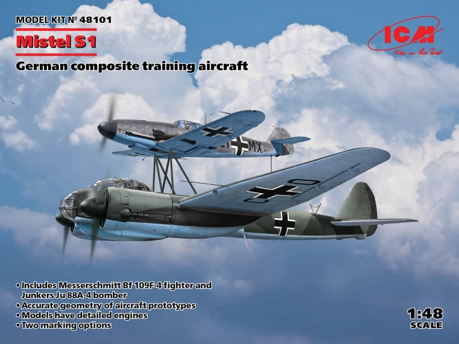 ICM Models 48101 1/48 Mistel S1 German Composite Training Aircraft Model Kit