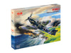 ICM Models 48102 1/48 Messerschmitt Bf 109F-2 WWII German Fighter Model Kit