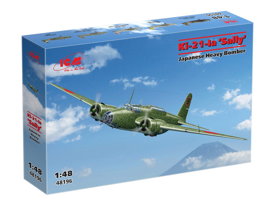 ICM Models 48196 1/48 Ki-21-Ia 'Sally' Japanese Heavy Bomber Model Airrcaft Kit