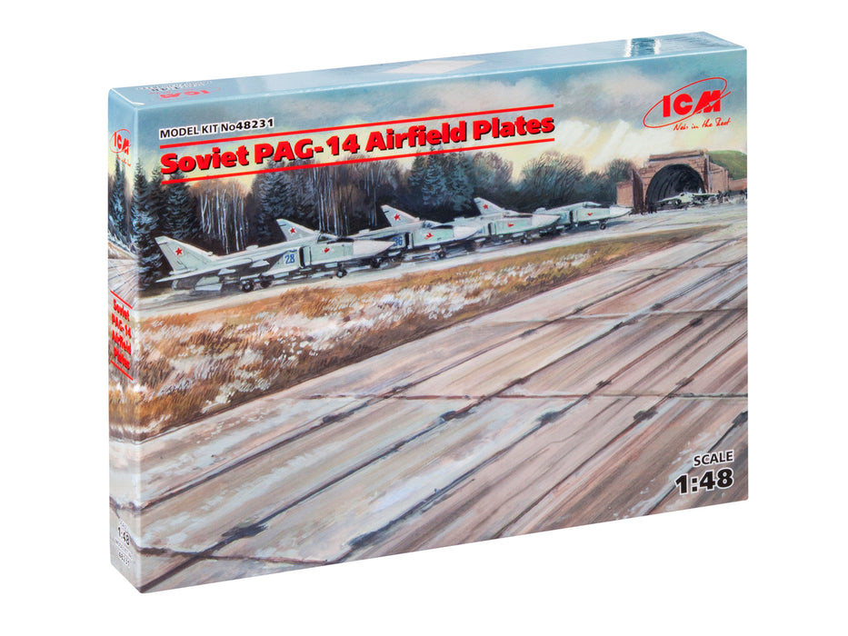 ICM Models 48231 1/48 Soviet PAG-14 Airfield Plates Model Kit