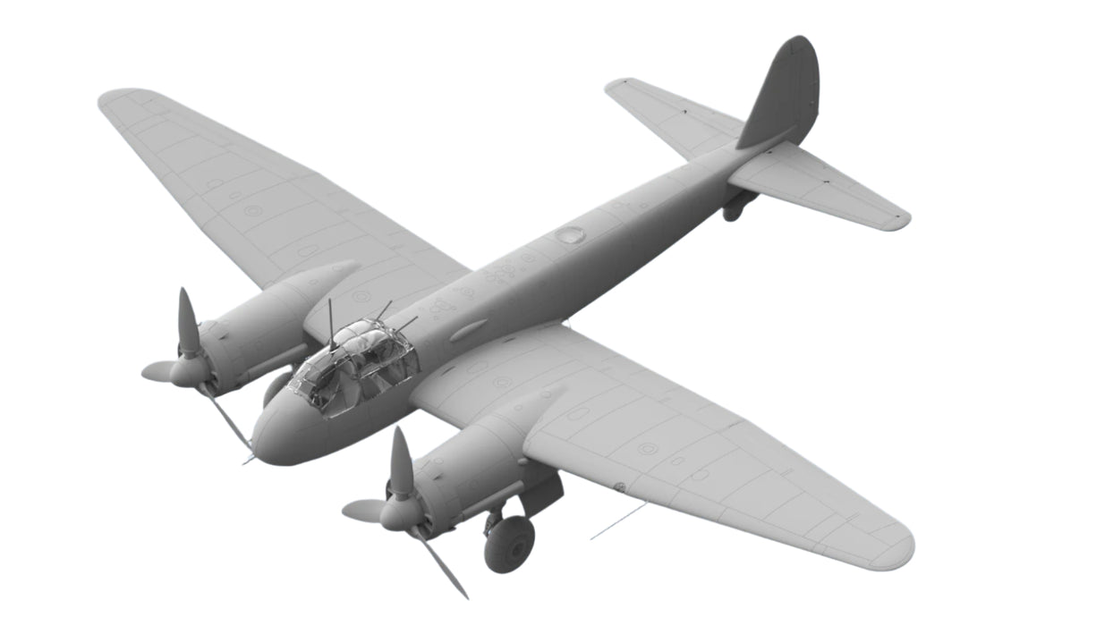 ICM Models 48238 1/48 Ju 88C-6 WWII German Heavy Fighter Model Aircraft Kit