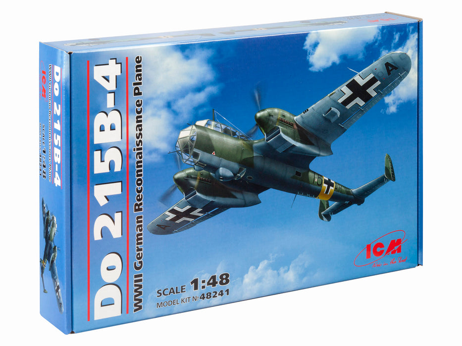 ICM Models 48241 1/48 Dornier Do 215B-4 WWII German Reconnaissance Plane Model Kit