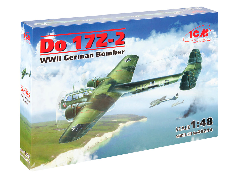 ICM Models 48244 1/48 Dornier Do 17Z-2 WWII German Bomber Model Aircraft Kit