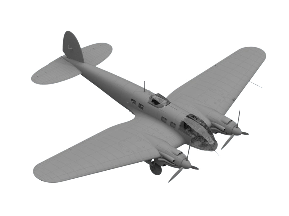 ICM Models 48261 1/48 He 111H-3 WWII German Bomber Model Aircraft Kit