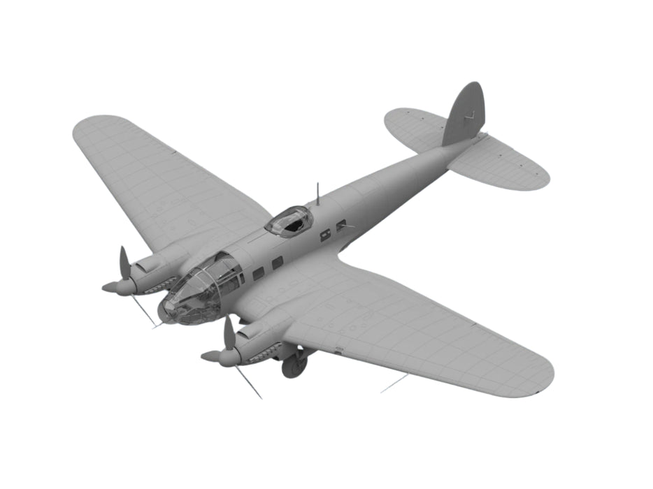 ICM Models 48262 1/48 He 111H-6 WWII German Bomber Model Aircraft Kit