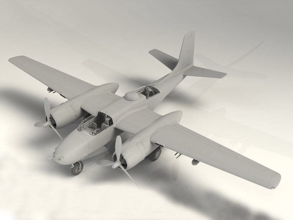 ICM Models 48282 1/48 USAF A26B-15 Invader WWII American Bomber Model Kit