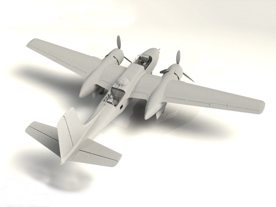 ICM Models 48282 1/48 USAF A26B-15 Invader WWII American Bomber Model Kit