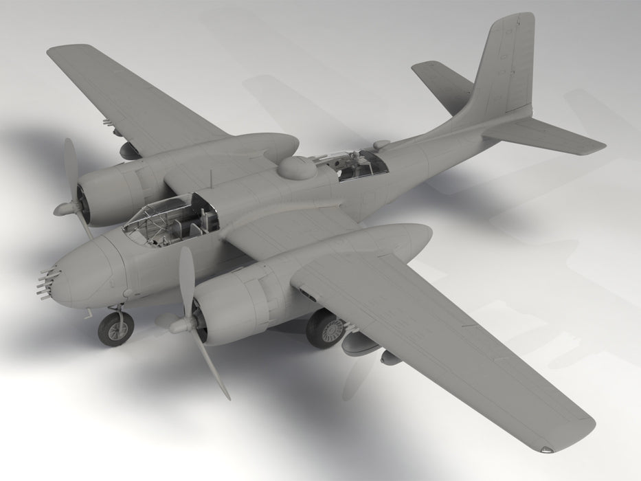 ICM Models 48285 1/48 A-26B Invader (Pacific War Theater) WWII American Bomber Model Kit