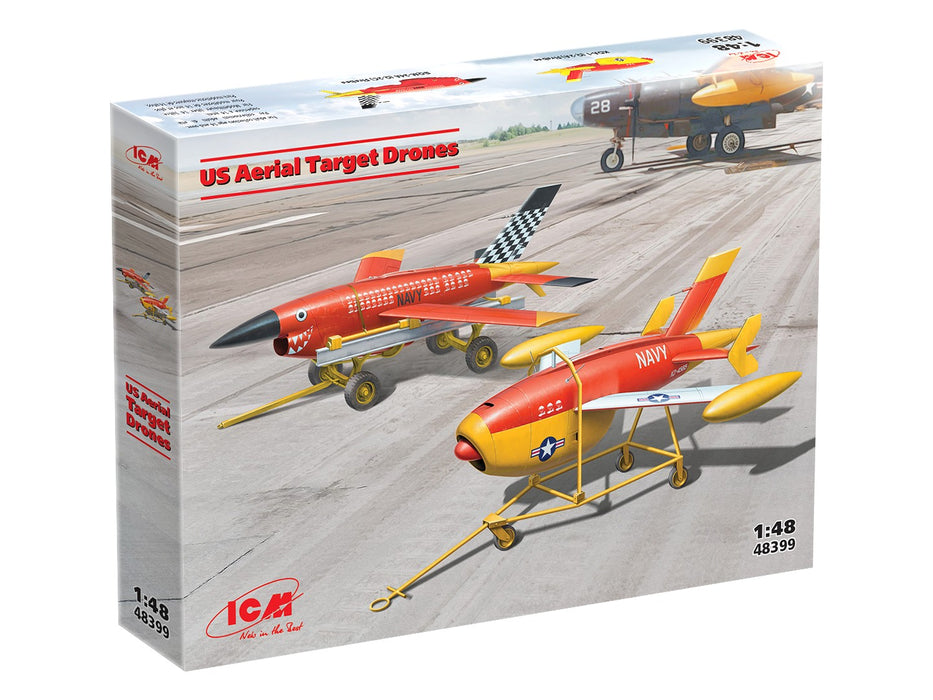 ICM Models 48399 1/48 U.S. Aerial Target Drones Model Kit