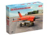 ICM Models 48401 1/48 US Navy BQM-34A (Q-2C) Firebee Drone with Trailer Model Kit