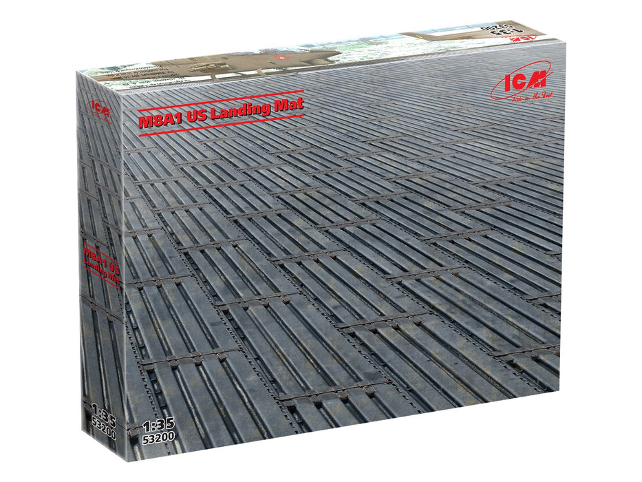 ICM Models 53200 1/35 M8A1 US Landing Mat (8.25'x13.25') Model Kit