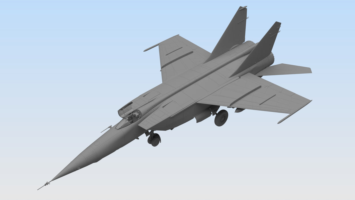 ICM Models 72173 1/72 Soviet MiG-25RB Reconnaissance Plane Model Kit