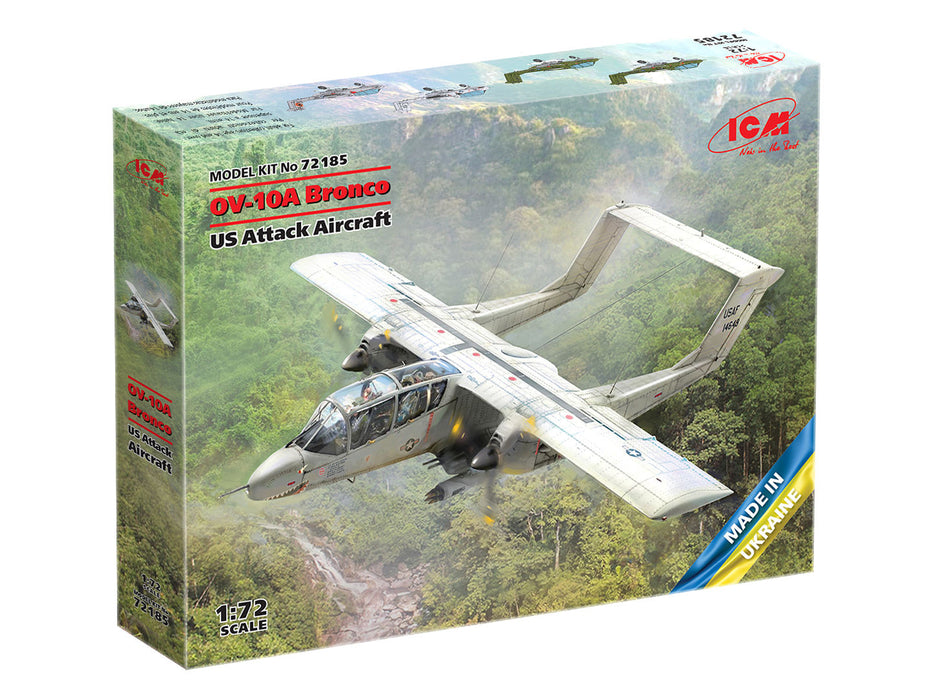ICM Models 72185 1/72 OV-10A Bronco US Attack Aircraft Model Kit