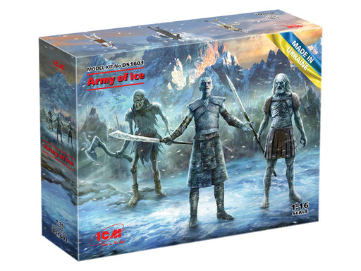 ICM Models DS1601 1/16 Army of Ice (Game of Thrones) Figures Model Kit