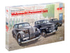 ICM Models DS3504 1/35 Wehrmacht Personnel Cars Set Model Kit