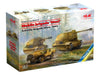 ICM Models DS3517 1/35 Mobile Brigade 'West' (Schnelle Brigade West) 1943 Vehicle Set Model Kit