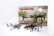 ICM Models DS4803 1/48 Vietnam USAF Airfield Set (Cessna O-2A, OV-10 Bronco & Figures) Model Kit