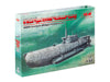 ICM Models S.006 1/72 U-Boat Type XXVIIB Seehund (early) WWII German Midget Submarine Model Kit