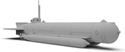 ICM Models S019 1/72 WWII German Midget Submarine U-Boat Type 'Molch' Model Kit