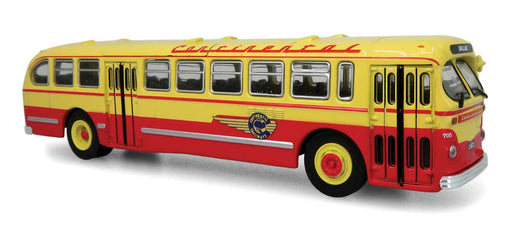 Iconic Replica 87-0372 HO Scale 1940s-1950s ACF Brill CD-44 Transit Bus Continental Trailways