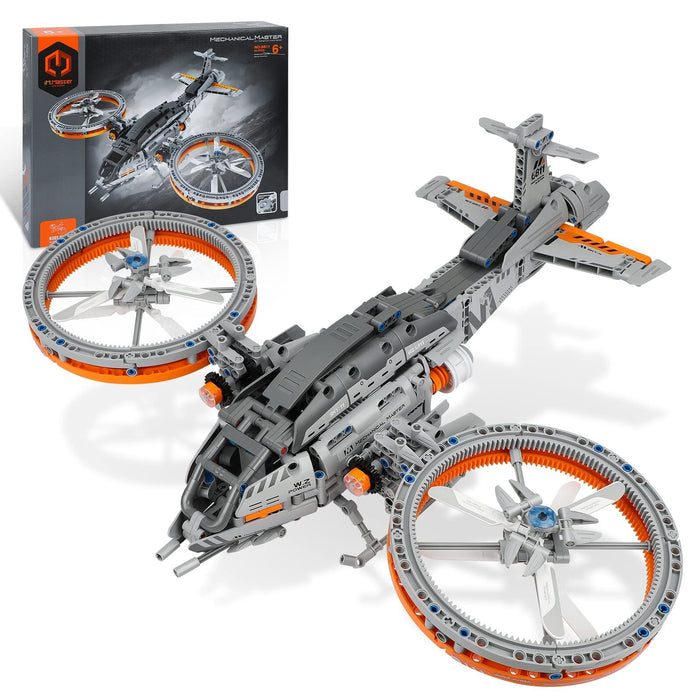 iM.Master 6811 Mechanical Master Starfighter 817 Piece Building Block Set