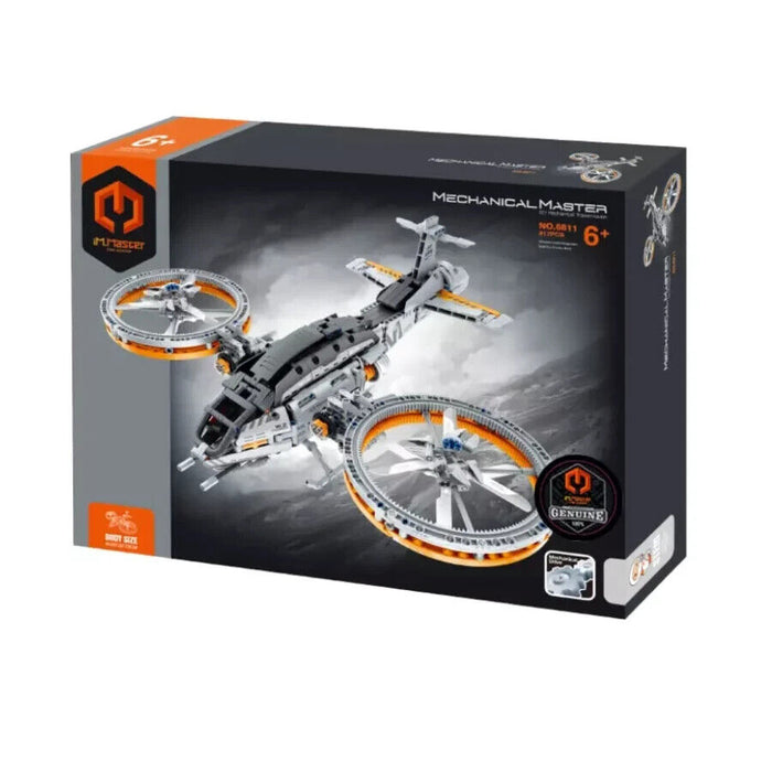 iM.Master 6811 Mechanical Master Starfighter 817 Piece Building Block Set