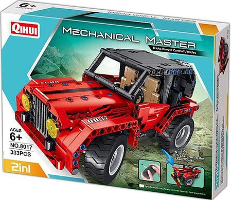 iM.Master 8017 Mechanical Master RC SUV Car 2n1 333 Piece Building Block Set