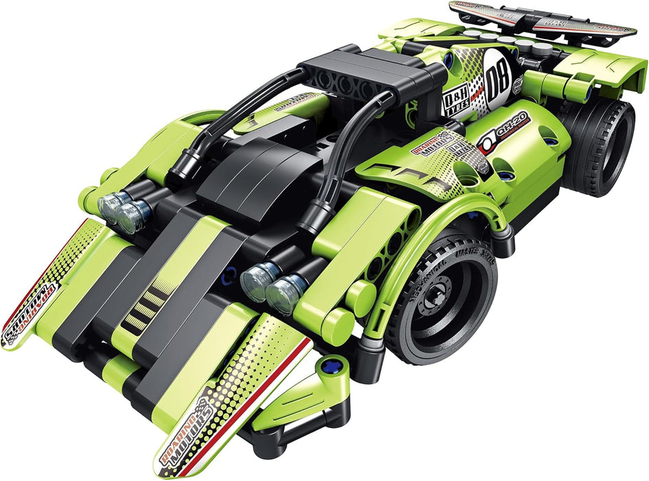 iM.Master 8020 Mechanical Master RC Racing Car 2n1 335 Piece Building Block Set