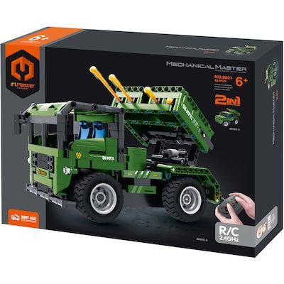 iM.Master 8021 Mechanical Master RC Rocket Launcher 2n1 364 Piece Building Block Set