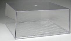 IMEX 2504 Auto or Military Model Display Case with Clear Base