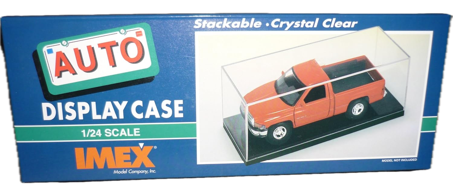 IMEX 2510 1/24 Auto Display Case with Black Base