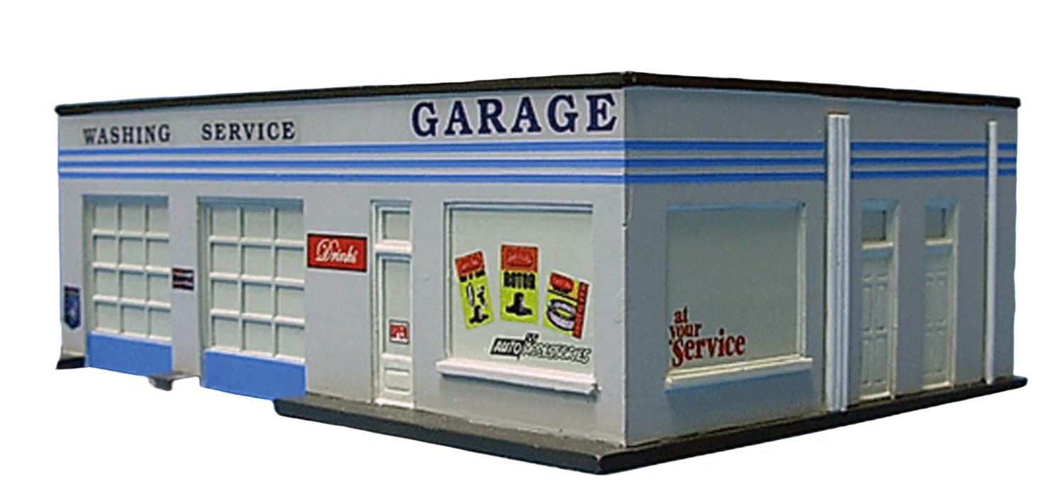 IMEX 6107 HO Scale Perma-Scene Gas Station