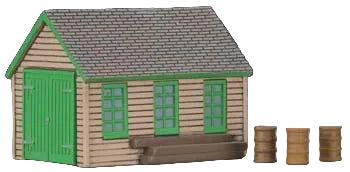 IMEX 6139 HO Scale Perma-Scene Maintenance of Way Handcart Shed