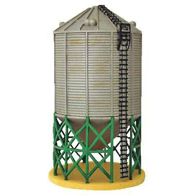 IMEX 6147 HO Scale Perma-Scene Large Suckup Grain Towers (2 Pack)