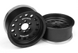 Incision by Vanquish IRC00090 Black Method 1.9" MR307 Aluminum Beadlock Wheels (2 Pack)
