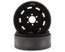 Incision by Vanquish IRC00240 Black KMC XD720 Roswell 1.9" Beadlock Wheels (2 Pack)
