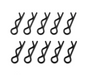 Incision by Vanquish IRC00273 Body Pins (10 Pack)