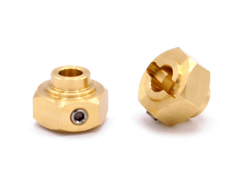 Incision by Vanquish IRC00292 12mm Brass Hex Adapters (2 Pack)