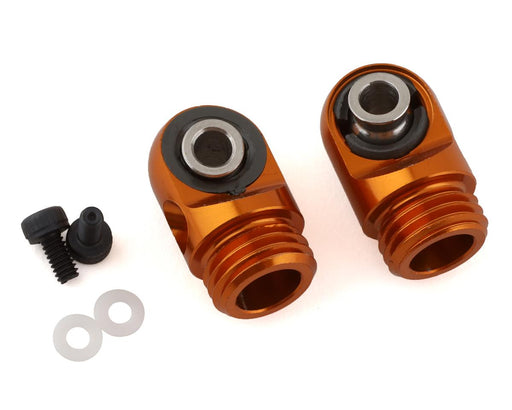 Incision by Vanquish IRC00515 Orange S8E Machined Aluminum Shock Caps (2 Pack)
