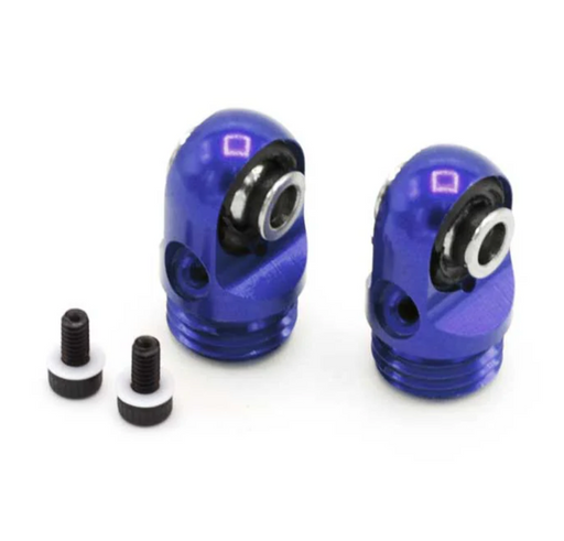 Incision by Vanquish IRC00516 Blue S8E Machined Aluminum Shock Caps (2 Pack)