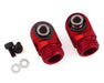 Incision by Vanquish IRC00524 Red S8E Machined Aluminum Shock Caps (2 Pack)