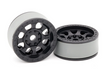 Incision by Vanquish IRC00530 Black 1.9 KMC KM237 Riot Molded Composite Beadlock Rims (2 Pack)