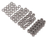 Injora 4M-52 2.5mm Stainless Steel TRX4-M and Other 1/18 Scale Mini Crawlers Spacers Set (80 Pack)