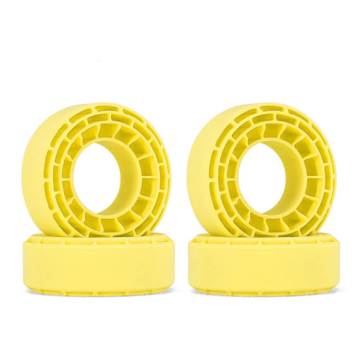 Injora 1.0" Micro Crawler Tires Silicone Rubber Inserts 56-58mm Super Soft 4 Pack