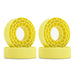 Injora 1.0" Micro Crawler Tires Silicone Rubber Inserts 62-64mm Super Soft 4 Pack