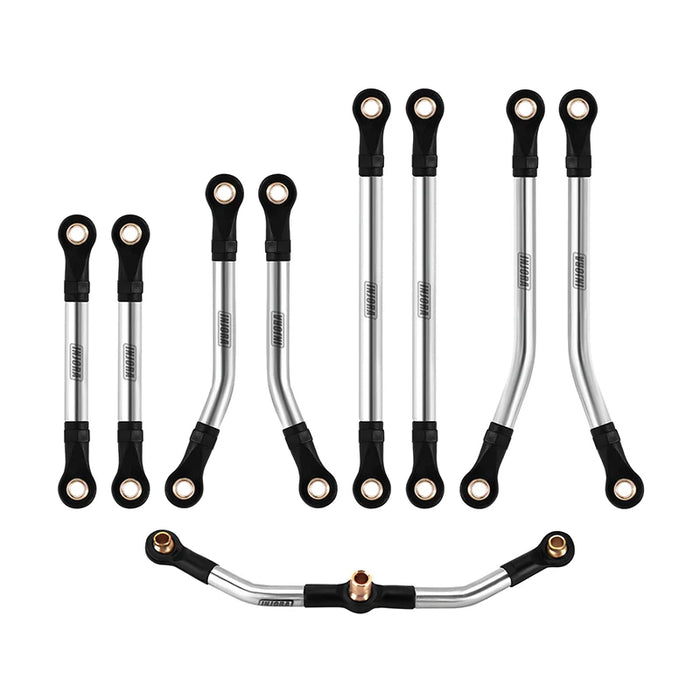 Injora 4M-08-57 Steel High Clearance Links Set w/Steering Link for Traxxas® TRX-4M®