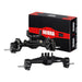 Injora 4M-104BKFR Aluminum Diamond Front & Rear Portal Axles Set for Traxxas® TRX-4M®