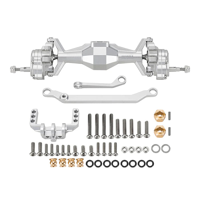 Injora 4M-104SRFR Aluminum Diamond Front & Rear Portal Axles Set for Traxxas® TRX-4M®
